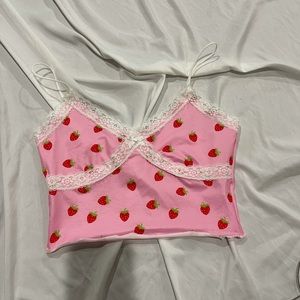 Strawberry tank top